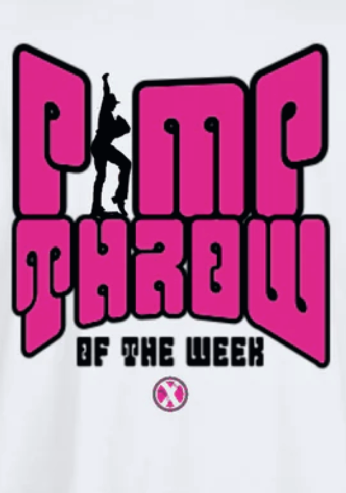 "Pimp Throw of the Week" Long Sleeve Bullpen Tee